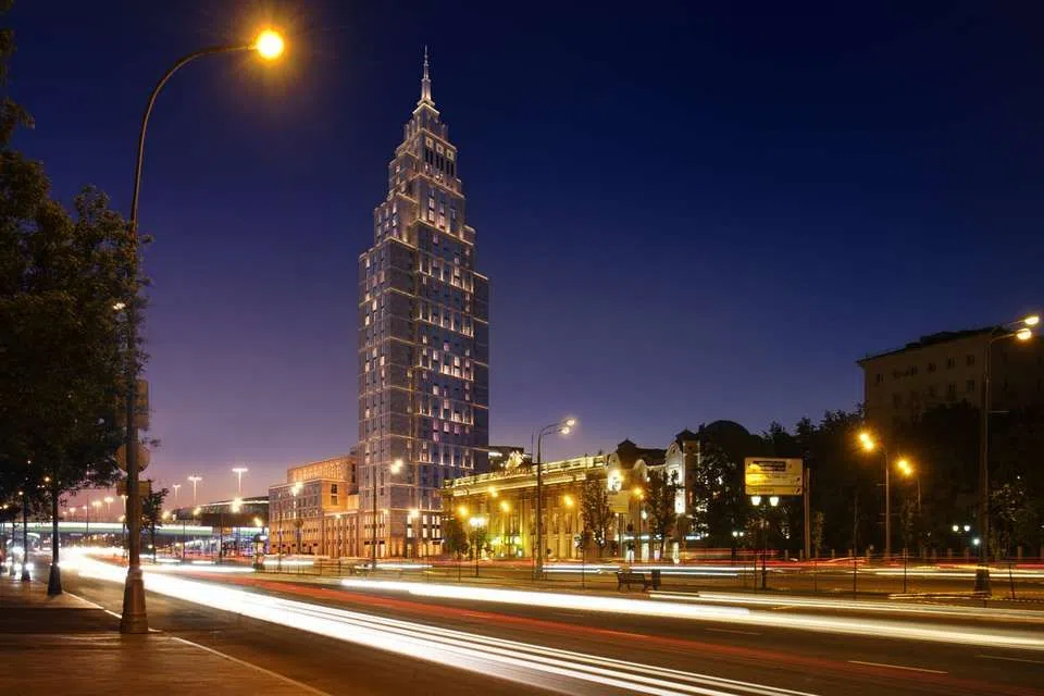 Архитектура комплекса Alcon Tower