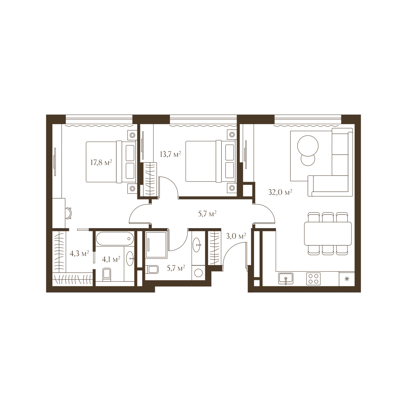 Планировка Эстерра 86,3 м², 8_1_2_4