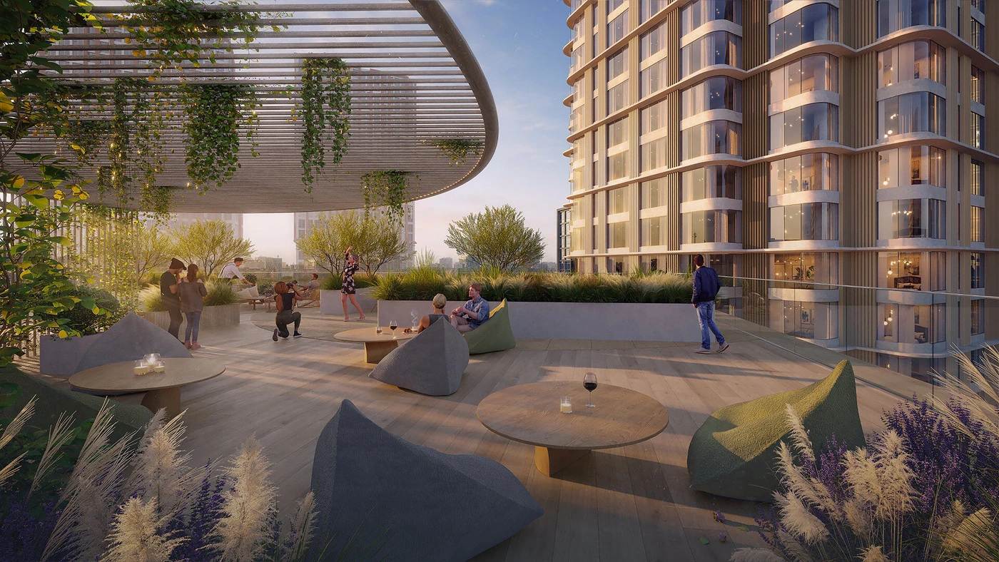Сторис на Мосфильмовской — архитектура комплекса